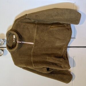 Levi's teddy bear 1/4 zip sweatshirt